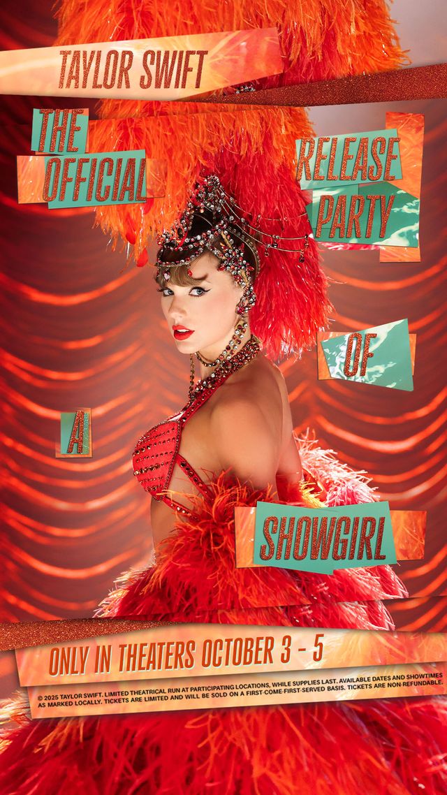TAYLOR SWIFT | RELEASE PARTY OF A SHOWGIRL